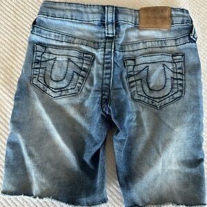 True Religion Boys Jean Shorts